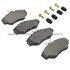 1001-0676M by MPA ELECTRICAL - Quality-Built Premium Disc Brake Pad Set - Semi-Metallic, with Hardware