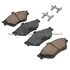 1001-0678M by MPA ELECTRICAL - Quality-Built Premium Semi-Metallic Brake Pads w/ Hardware