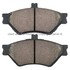 1001-0678M by MPA ELECTRICAL - Quality-Built Premium Semi-Metallic Brake Pads w/ Hardware