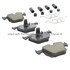 1001-0683C by MPA ELECTRICAL - Quality-Built Premium Ceramic Brake Pads w/ Hardware