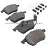 1001-0687AM by MPA ELECTRICAL - Quality-Built Premium Disc Brake Pad Set - Semi-Metallic, with Hardware