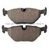 1001-0692AM by MPA ELECTRICAL - Quality-Built Premium Disc Brake Pad Set - Semi-Metallic, with Hardware