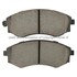 1001-0700C by MPA ELECTRICAL - Quality-Built Premium Ceramic Brake Pads w/ Hardware