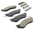 1001-0702C by MPA ELECTRICAL - Quality-Built Premium Ceramic Brake Pads w/ Hardware