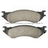 1001-0702C by MPA ELECTRICAL - Quality-Built Premium Ceramic Brake Pads w/ Hardware