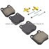 1001-0709C by MPA ELECTRICAL - Quality-Built Premium Ceramic Brake Pads w/ Hardware