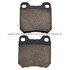 1001-0709M by MPA ELECTRICAL - Quality-Built Premium Disc Brake Pad Set - Semi-Metallic, with Hardware