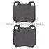 1001-0709M by MPA ELECTRICAL - Quality-Built Premium Disc Brake Pad Set - Semi-Metallic, with Hardware