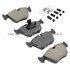 1001-0725C by MPA ELECTRICAL - Quality-Built Premium Ceramic Brake Pads w/ Hardware