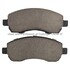 1001-0722C by MPA ELECTRICAL - Quality-Built Premium Ceramic Brake Pads w/ Hardware