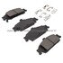 1001-0727M by MPA ELECTRICAL - Quality-Built Premium Disc Brake Pad Set - Semi-Metallic, with Hardware