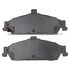 1001-0727M by MPA ELECTRICAL - Quality-Built Premium Disc Brake Pad Set - Semi-Metallic, with Hardware