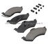 1001-0746M by MPA ELECTRICAL - Quality-Built Premium Disc Brake Pad Set - Semi-Metallic, with Hardware