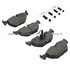 1001-0763C by MPA ELECTRICAL - Quality-Built Premium Ceramic Brake Pads w/ Hardware