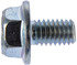 980-210 by DORMAN - Cap Screw-Flanged Hex Head-Class 10.9- M6-1.0 x 10mm