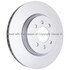 BR70118G by MPA ELECTRICAL - Quality-Built Disc Brake Rotor - Black Series, Coated