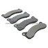 1000-0020M by MPA ELECTRICAL - Quality-Built Disc Brake Pad Set - Semi-Metallic