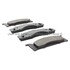 1000-0033M by MPA ELECTRICAL - Quality-Built Disc Brake Pad Set - Semi-Metallic