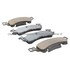 1000-0052C by MPA ELECTRICAL - Quality-Built Disc Brake Pad Set - Ceramic