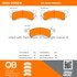 1000-0052M by MPA ELECTRICAL - Quality-Built Disc Brake Pad Set - Semi-Metallic