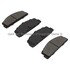 1000-0071M by MPA ELECTRICAL - Quality-Built Disc Brake Pad Set - Semi-Metallic