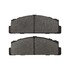 1000-0071M by MPA ELECTRICAL - Quality-Built Disc Brake Pad Set - Semi-Metallic