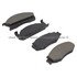 1000-0091M by MPA ELECTRICAL - QB Semi-Metallic Brake Pads