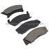 1000-0102M by MPA ELECTRICAL - Quality-Built Disc Brake Pad Set - Semi-Metallic