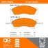 1000-0102M by MPA ELECTRICAL - Quality-Built Disc Brake Pad Set - Semi-Metallic