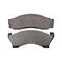 1000-0102M by MPA ELECTRICAL - Quality-Built Disc Brake Pad Set - Semi-Metallic