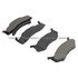 1000-0123M by MPA ELECTRICAL - QB Semi-Metallic Brake Pads