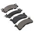 1000-0153M by MPA ELECTRICAL - Quality-Built Disc Brake Pad Set - Semi-Metallic