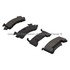 1000-0154M by MPA ELECTRICAL - Quality-Built Disc Brake Pad Set - Semi-Metallic