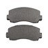 1000-0195M by MPA ELECTRICAL - Quality-Built Disc Brake Pad Set - Semi-Metallic