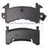 1000-0154M by MPA ELECTRICAL - Quality-Built Disc Brake Pad Set - Semi-Metallic