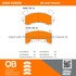 1000-0202M by MPA ELECTRICAL - QB Semi-Metallic Brake Pads