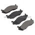 1000-0203M by MPA ELECTRICAL - Quality-Built Disc Brake Pad Set - Semi-Metallic