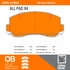 1000-0195M by MPA ELECTRICAL - Quality-Built Disc Brake Pad Set - Semi-Metallic