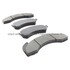 1000-0225M by MPA ELECTRICAL - Quality-Built Disc Brake Pad Set - Semi-Metallic