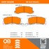 1000-0240M by MPA ELECTRICAL - QB Semi-Metallic Brake Pads