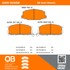 1000-0245M by MPA ELECTRICAL - QB Semi-Metallic Brake Pads