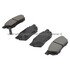 1000-0256M by MPA ELECTRICAL - Quality-Built Disc Brake Pad Set - Semi-Metallic