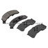 1000-0261M by MPA ELECTRICAL - QB Semi-Metallic Brake Pads