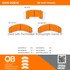 1000-0261M by MPA ELECTRICAL - QB Semi-Metallic Brake Pads