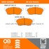 1000-0256M by MPA ELECTRICAL - Quality-Built Disc Brake Pad Set - Semi-Metallic