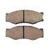 1000-0266M by MPA ELECTRICAL - Quality-Built Disc Brake Pad Set - Semi-Metallic