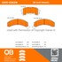 1000-0262M by MPA ELECTRICAL - Quality-Built Disc Brake Pad Set - Semi-Metallic