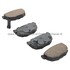 1000-0272C by MPA ELECTRICAL - Quality-Built Disc Brake Pad Set - Ceramic