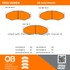 1000-0266M by MPA ELECTRICAL - Quality-Built Disc Brake Pad Set - Semi-Metallic