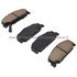 1000-0273M by MPA ELECTRICAL - Quality-Built Disc Brake Pad Set - Semi-Metallic